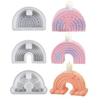 DIY Candle Holder Mold Candle Making Mold Kit Aromatherapy Candle Base Mold Plaster Candle Holder Mold Clay Candle Holder Mold