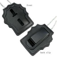 tomwang2012. LEATHER BACK BELT CLIP US NEW YORK POLICE BADGE HOLDER NECKLACE CHAINING