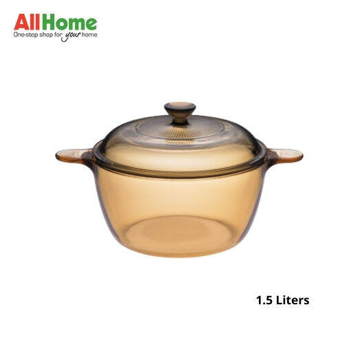 Glass Cookware Covered Cookpot VISION Lazada PH