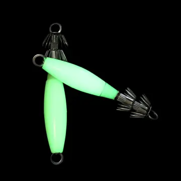 Luminous Shrimp Lure With Hook 6pcs 9cm 5.2g Silicone Soft Bait