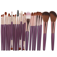 High Quality Bristles 22 Pcs Makeup Brush Set With Plastic Handle Foundation Concealer Eyebrows Brushes Cosmetic Beauty Tools