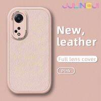 Jlingji เคสสำหรับ OPPO A98 5G A1 5G F23 5G เคสแฟชั่นกระต่ายที่อุดมไปด้วยดีไซน์ใหม่นุ่มหนังบางซิลิกาเคสโทรศัพท์เจลฝาปิดเลนส์กล้องเคสกันกระแทกกันกระแทก