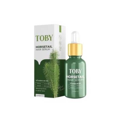 โทบี้ แฮร์เซรั่ม TOBY Horsetail Hair Serum 15 ml.