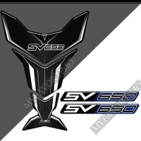 สำหรับ SV650S SV SV650X SX 650 S X สติ๊กเกอร์แผ่นติดถังน้ำมันเชื้อเพลิงแก๊สชุด2017 2016 2018 2019 2020 2022 2021