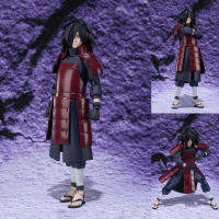 Toystoreshop 15ซม. อะนิเมะ Naruto Shippuden Uchiha Madara SHF Collection Action Figure ของเล่นพร้อมกล่องสำหรับเด็กเล่นสะสม