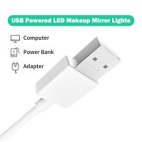 Hot USB 42 LEDs Vanity Light Kit Dimmable Vanity Mirror Light Half Body Mirror And Bathroom Mirror Lighting Touch Control Eye-Caring