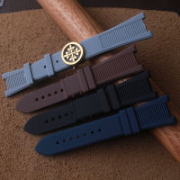 2021FOR Patek PP 5711 5712G Nautilus wristband Silicone black blue brown Grey Wrist Watchbands 25*13mm Sports Rubber Watch Straps