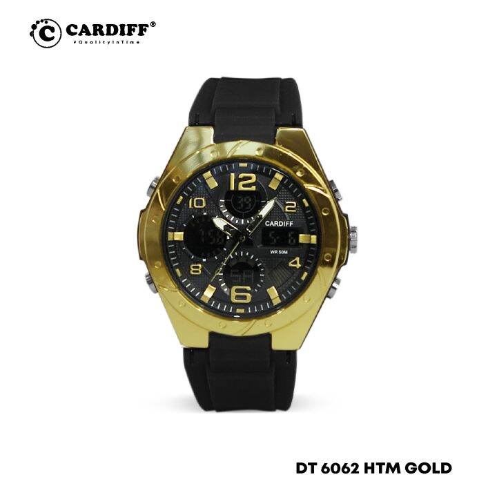 CARDIFF DUAL TIME Jam Tangan Sport 6062 Analog & Digital Lazada Indonesia