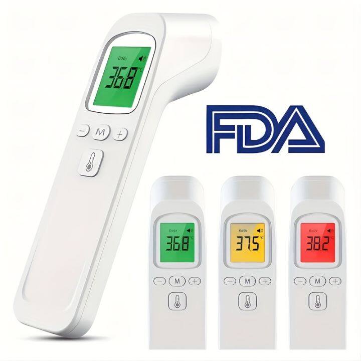 Digital Thermometer For Adults And Kids, No Touch Forehead Thermometer For  Baby, 2 In 1 Body Surface Mode Infrared Thermometer With Fever Alarm And In