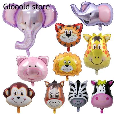 Hot-selling Cartoon Animal Aluminum Film Balloon Childrens Birthday Party Decoration Aby Shower Decoration Baby Cute Toy Balloons