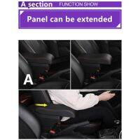 Mitsubishi Mirage G4 Hatchback 2014 Onwards Car Armrest Box with usb Adjustable Centre Console Car Armrest box