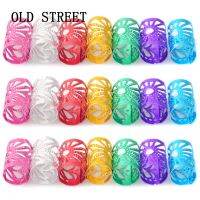 【cw】 95pcs Mixed Color Hair Braids Cuff Available Dreads Accessories Dreadlock Beads Adjustable Styling