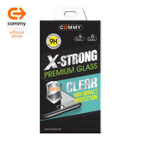 COMMY ฟิล์มกระจกกันรอย ไม่เต็มจอ ทนทานพิเศษ Samsung Galaxy C8 รุ่น X-Strong UC แข็งแรงระดับ 9H+ รับแรงกระแทกได้ทั้ง 5 ด้าน ไม่ดันเคส