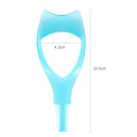 ♧▦ Eyelash Tools 3 in 1 Makeup Mascara Shield Guard Curler Applicator Comb Guide Card Makeup Tool Beauty Cosmetic Tool Dropship