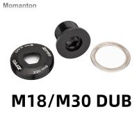 MOMANTON Gxp M15 M26 Dub M18 M30จักรยานเสือหมอบชุดข้อเหวี่ยงจักรยานสกรูขอนซืออะลูมินัมอัลลอยเกลียว BB ฝาเกลียวฝาปิดข้อเหวี่ยงที่แขนข้อเหวี่ยงน็อตสำหรับซ่อมแซมฝาครอบข้อเหวี่ยงฝาสลักเกลียวแขนข้อเหวี่ยงแหวนรองล่างสำหรับจักรยาน