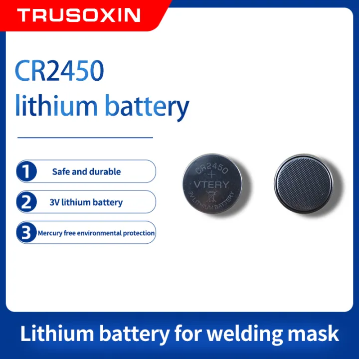 2PCS CR2450 3V CR 2450 CR2032 Lithium Button for Remote Control LED Tea