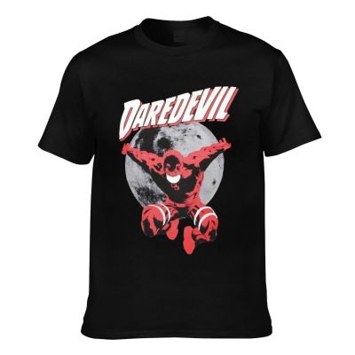 Daredevil Launching In The Moonlight Mens Short Sleeve T-Shirt