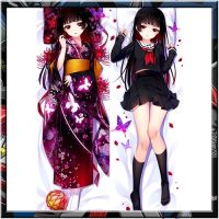 Ai Enma - Hellgirl Anime Dakimakura ผ้าคลุมเตียงกอดปลอกหมอนร่างกาย 50 * 150 ซม. หมอนนอน Otaku