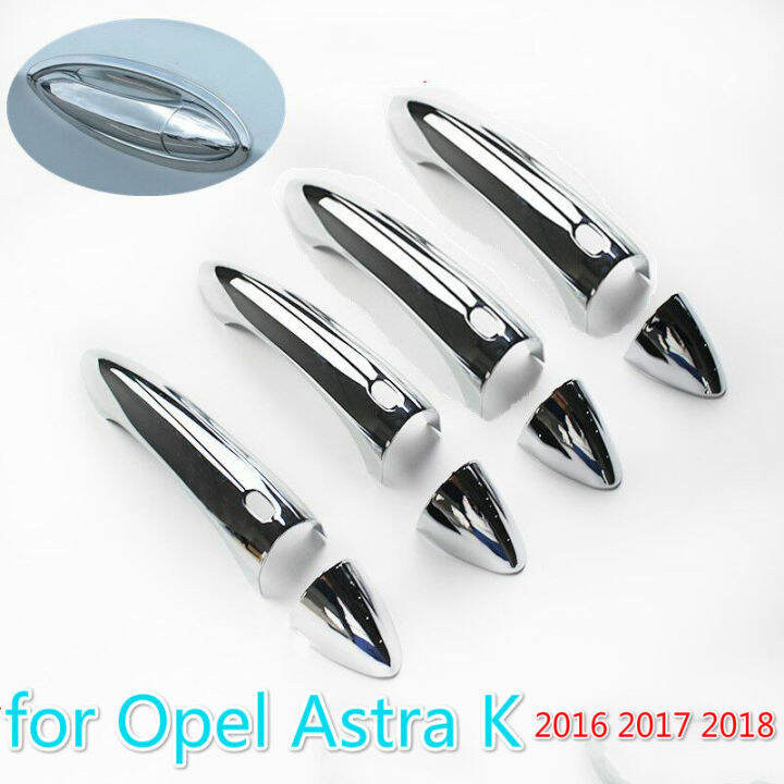 สำหรับ-opel-ampera-e-2017-2018-2019-2020-2021มือจับประตูรถปกตัดสติ๊กเกอร์อุปกรณ์จัดแต่งทรงผม