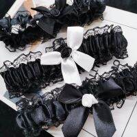 【YF】☈  Bow Leg Floral Garters Wedding Bridal Stocking Suspender