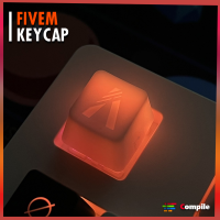 Fivem Custom Keycap ปุ่มคีย์บอร์ดแสงลอด วัสดุแข็งแรง (อ่านรายละเอียดสินค้าก่อนสั่งซื้อ) NEW❤️‍?