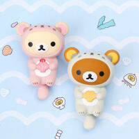 ต้นฉบับ Rilakkuma หุ่นเกาหลียอดนิยม PIGURE ยี่ห้อน่ารักหมีแนวโน้มตาบอดกล่องแปลกใจของสะสมสาวของเล่นของขวัญวันเกิด