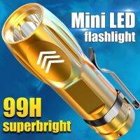 Mini LED Flashlight 99W High Power Rechargeable Small Flashlight Built-in 4800mAh Battery Torch Portable Outdoor Hiking Handlamp Rechargeable  Flashli