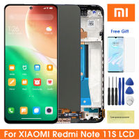 การเปลี่ยนหน้าจอ Super AMOLED Redmi Note 11S สำหรับเหมาะสำหรับ Xiaomi Redmi Note 11S 2201117SI จอแสดงผล Lcd หน้าจอสัมผัสแบบดิจิตอล