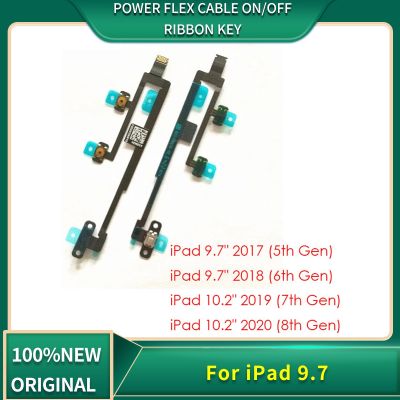 ☌♧ Power Flex Cable On/Off Ribbon Key Flex Cable Home Button Flexible for iPad 9.7 quot; 2017 2018 iPad 10.2 quot; 2019 2020