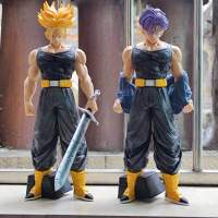 30ซม. Tl Anime กางเกงว่ายน้ำรูป Super Saiyan Future กางเกงว่ายน้ำ PVC Action Figures GK รูปปั้นตกแต่ง Collection ของเล่น