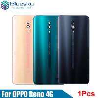 Bluesky ที่ครอบทรงเปลือกหอยกระจกหลังสำหรับ OPPO Reno หลัง CPH1917ฝาหลังฝาหลัง Reno