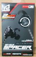 SIGNO EP-619 หูฟัง เชื่อมต่อด้วยแจ๊ค 3.5 มม. E-Sport In-Ear Gaming Headphone รุ่น SPACER EP-619 (Black)