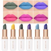 6 Colors Magic Lipstick Temperature Color Changing Lip Balm Moisturizing Blue Rose Lip Natural Long Lasting Sexy Lip Gloss