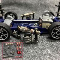 1ชุด Mid Wing โช้คอัพลูกตุ้มโลหะ Damper อลูมิเนียมหลอดด้านข้างสำหรับ S2 Armafmams Chassis Tamiya Mini 4WD รถ