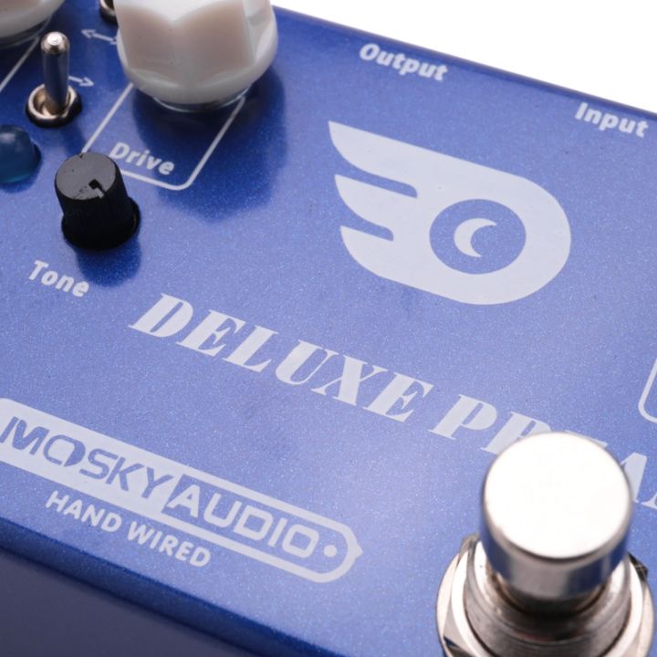 mosky-deluxe-preamp-guitar-effect-pedal-2-in-1-boost-classic-overdrive-effects-metal-shell-with-true-bypass-guitar-accessories