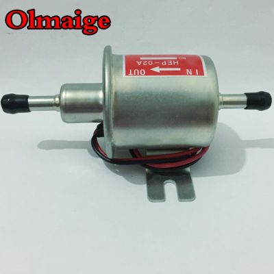 Free shipping diesel petrol gasoline 12V electric fuel pump HEP-02A low pressure fuel pump for carburetor, motorcycle , ATV