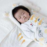 Baby Cocoon Swaddling Wraps 0-6เดือนถุงนอนทารกแรกเกิดหูหมีน่ารักเด็กหัวคอ Protector ออกแบบกระเป๋าผ้าอ้อม