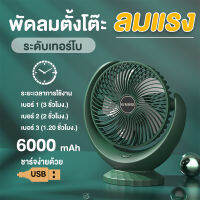 พัดลมพกพา ปรับระดับแรงลมได้ถึง3ระดับ  มีไฟฉายในตัวเสียบชาร์จ USB