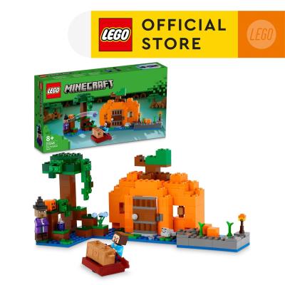 LEGO Minecraft 21248 The Pumpkin Farm Building Toy Set (257 Pieces)