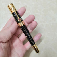 Luxury Limited Edition Elizabeth Black MB Roller Ball Penfountain ปากกาโรงเรียนสำนักงานเครื่องเขียนเขียนเจลหมึกปากกาไม่มีกล่อง