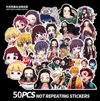 (D) สติ๊กเกอร์ดาบพิฆาตอสูร Kimetsu no Yaiba ดาบพิฆาตอสูร Demon Slayer sticker สติ๊กเกอร์  50 ชิ้น ของสะสม ของเล่น ของเล่นถูกๆ ของเล่นเด็ก ??