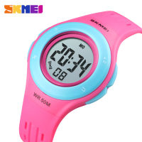 SKMEI Kids Watch LED Sport Style Children Watches Girl Fashion Digital Watch 5Bar Watchwatch Child Watch 1455