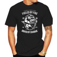 Firefighters Tshirt Mens Fueled By Fire Gift Tee