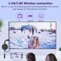 G14 2.4G5g Stick 1080P mirascreen 4K Display Receiver สำหรับ anycast Receiver HDMI-VENTI WIFI dongle สำหรับ iOS Android