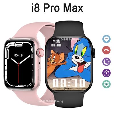 🔥จัดส่งฟรี + COD🔥IWO 14 Pro Max Series 7สมาร์ทนาฬิกา I8 Pro Max Smartwatch Bluetooth Call กีฬา Fintess Tracker ผู้หญิงผู้ชาย Smartwatch PK I7ProMax