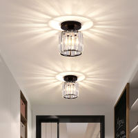 Simple and modern aisle lamp corridor lamp crystal lamp ceiling lamp Nordic light luxury entrance hall lamp creative balcony lam