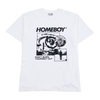 เสื้อเลือกตั้ง HOMEBOY เสื้อยืดผู้ชายลาย HB.BURN.OUTS-5XL