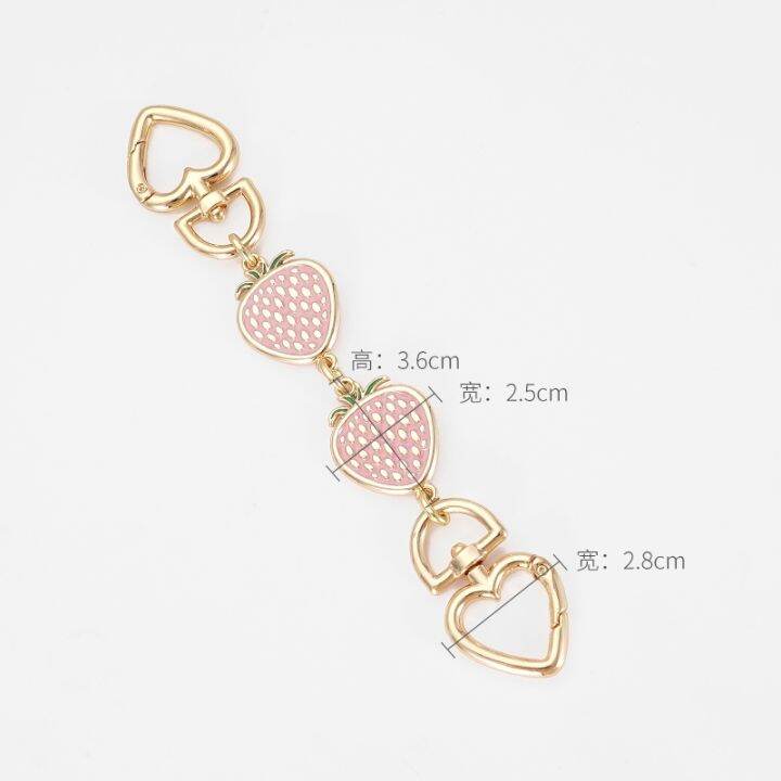 suitable-for-lv-pink-mahjong-bag-extension-chain-transformation-lengthened-underarm-bag-chain-accessories-messenger-bag-shoulder-strap-single-purchase