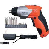 Iris Oyama JCD-421-D Orange [Rechargeable Electric Screwdriver] Electric and Hydraulic Tools Electric Screwdrivers 4967576328722 Lightweight, compact, and easy to operate Easy-to-use lightweight design Weighs approximatrns on[ 100000001004245000 ]