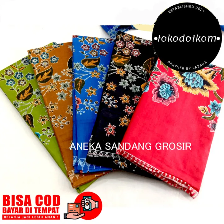 KAIN JARIK PANJANG MOTIF BUNGA / KAIN JARIK MURAH HALUS DAN TEBAL ...